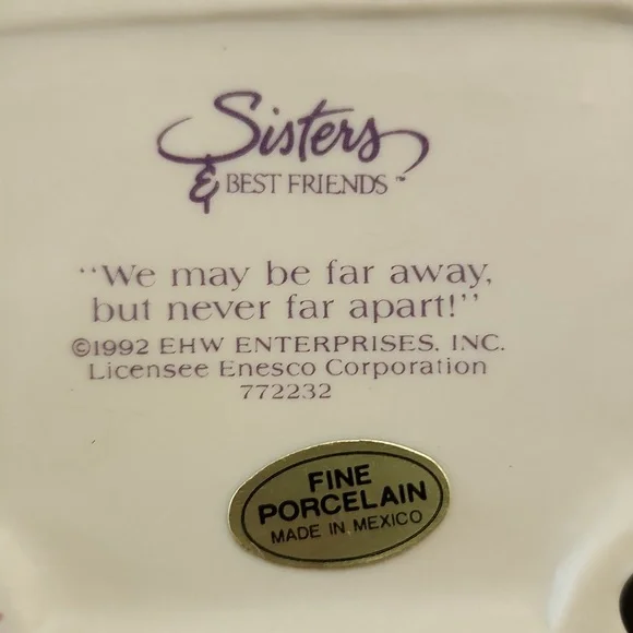 1992 ensco sisters and best friends we may be far away but never far apart - Picture 4 of 4